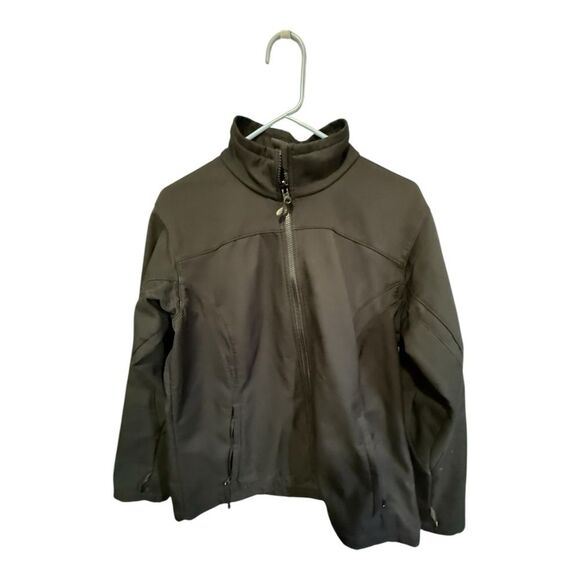 Women’s Columbia Size L Interchange Jacket With Zipper Pockets Black - Picture 1 of 8